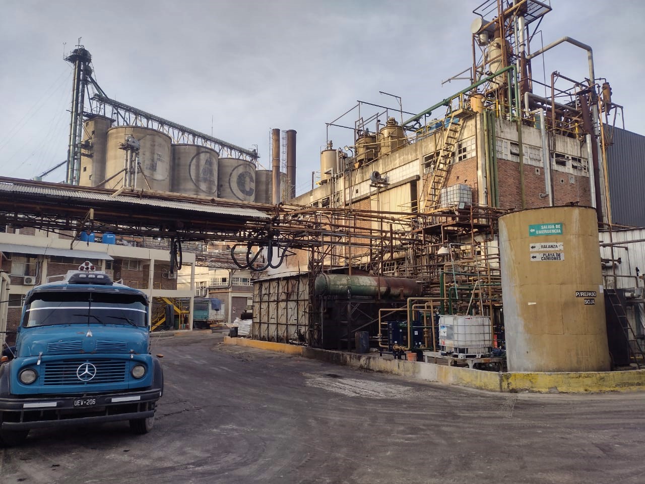 Instalaciones de la Aceitera La Matanza.